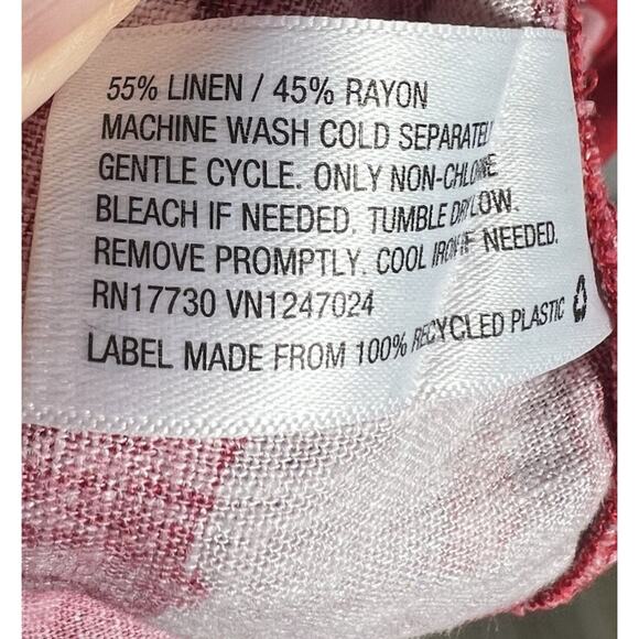 Rhode X Target Plus Size 22 Zinnia Floral Bell Sleeve Linen Blend MIDI Dress EUC - Picture 9 of 11